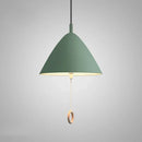 Axyaa Macaron Pendant Light: Modern Hanging Ceiling Lamp for Dining Room & Bedroom