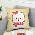 Axyaa Mochi Cat Luxury Cushion Cover Set for Sofa and Bed