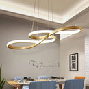Axyaa Musical Note Ceiling Chandelier for Dining Room Pendant Lights