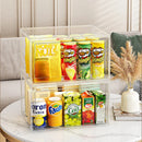 Axyaa Clear Stackable Shoe Storage Organizers - Sneaker Holder Rack Bin