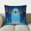 Winter Tree Pillow Cover - Axyaa Branded Cushion Cover for Sofa, Bedroom, Car