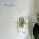 Axyaa Handblown Glass Wave Texture Wall Sconce with E27 Socket