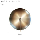 Axyaa Mini Metal Plate Wall Light for Nordic Living Room Decor