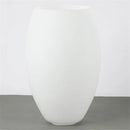 Axyaa Frosted Glass Lamp Shades 1-5/8" Fitter Opening Pendant Chandelier Cover