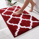 Axyaa Plush Microfiber Bath Mat: Super Absorbent, Non-Slip, Luxurious Carpet