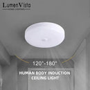 Axyaa LED Infrared Ceiling Light for Home Garage Warehouse Sensor Lighting
