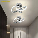 Axyaa LED Strip Ceiling Lights for Modern Living Room Decor