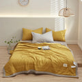 Axyaa Summer Cool Quilt | Japanese Washed Cotton | Single & Double Sizes | Lightweight