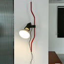 Axyaa Adjustable LED Pendant Light in Black and White