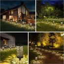 Axyaa Solar Retro Buried Path Light: Waterproof Garden Lamp for Outdoor Landscape Decoration