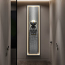 Axyaa Modern Crystal Porcelain Doll Bear LED Wall Light