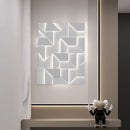Axyaa Nordic White LED Wall Lamp Modern Simple Design for Living Room, Bedroom, and Aisle