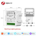 Axyaa Smart ZigBee WiFi Curtain Switch Module for Remote Control with Alexa Google Home