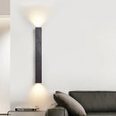 Axyaa Premium Black Stone LED Wall Lamp