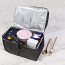 Axyaa Double Lunch Pack Insulated Bag - Large Capacity for Children's Picnic or Camping