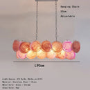 Axyaa French Antique Murano Glass Chandeliers - Elegant Bedroom Lamps for Upscale Restaurants