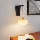 Axyaa Modern LED Glass Wall Sconce Nordic Stair Light Fixture