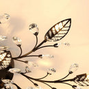 Axyaa Crystal Ceiling Chandelier for Modern Living Spaces