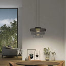 Axyaa Nordic Glass Chandelier: Elegant Lighting for Home Decor