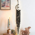 Bohemian Moon Dream Catcher With or Without Light, Macrame Dreamcatcher for Home Decor by Axyaa