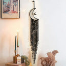 Bohemian Moon Dream Catcher With or Without Light, Macrame Dreamcatcher for Home Decor by Axyaa