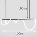 Axyaa Modern Pendant Lighting for Dining Room Chandeliers LED Ceiling Lamp