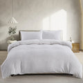 Axyaa Tufted Geometric Duvet Cover Set with Pillowcases - Lightweight Boho Bedding