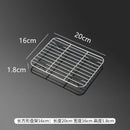 Axyaa Stainless Steel Buffet Tray with Drain Rack and Grease Trap