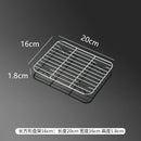 Axyaa Stainless Steel Buffet Tray Set with Drain Rack & Grease Trap