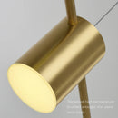 Axyaa Modern LED Pendant Light, Dimmable Kitchen Chandelier for Living Room, Dining Room, Bar