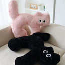 Axyaa Cat Pillow Doll Sofa Cushion - Soft Home Decor Gift