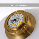 Axyaa LED Wall Lamp: Wabi Sabi Style Minimalist Bedroom Lighting