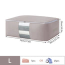 Axyaa Non-Woven Quilted Clothes Storage Bag - Large Capacity Closet Organizer