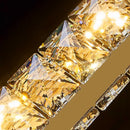 Axyaa Crystal Chandelier Stair Pendant Living Room Lighting Interior Pendant Lights