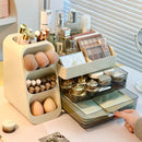 Axyaa Makeup Storage Box Drawer Organizer for Cosmetics, Brushes, Lipsticks, and Nail Polish