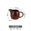 Axyaa Retro Ceramic Tableware Set for Restaurant Creative Gravy Boats Milk Jug Steak Sauce Pot