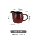 Axyaa Retro Ceramic Tableware Set for Restaurant Creative Gravy Boats Milk Jug Steak Sauce Pot