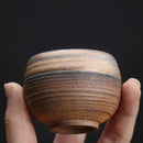 Axyaa Ceramic Kung Fu Tea Cup Handmade Retro Office and Home Main Cup