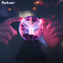 Axyaa Magic Plasma Ball Lamp: Electric Touch Night Light for Atmosphere & Christmas