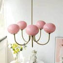 Axyaa French Cream Chandeliers: Retro Style, Warm Lighting Fixtures for Living Room & Bedroom