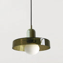 Axyaa Art Deco Glass Pendant Chandelier for Kitchen Living Room Bedroom Restaurant