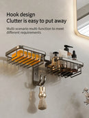 Axyaa Aluminum Soap Dish Storage Rack for Bathroom Essentials