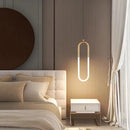 Axyaa Gold Metal LED Pendant Light for Modern Minimalist Living Room Lighting