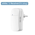 Axyaa Wireless Doorbell Chime: Waterproof 100M Range, 38 Ringtones, Easy Install