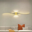 Axya Modern LED Wall Lamp in Black, White, Gold - Stylish Indoor Lighting Fixture