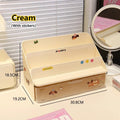 Axyaa 3-layer Makeup Storage Organizer for Dressing Table: Cute, Kawaii, and Functional