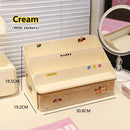 Axyaa 3-layer Makeup Storage Organizer for Dressing Table: Cute, Kawaii, and Functional
