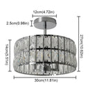Axyaa Crystal Dining Table Pendant Chandelier