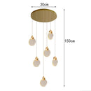 Axyaa Modern LED Chandeliers for Dining Room Pendant Lighting