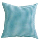Axyaa Soft Corduroy Corn Grain Throw Pillow Cover for Home Decor - 40/45/50cm